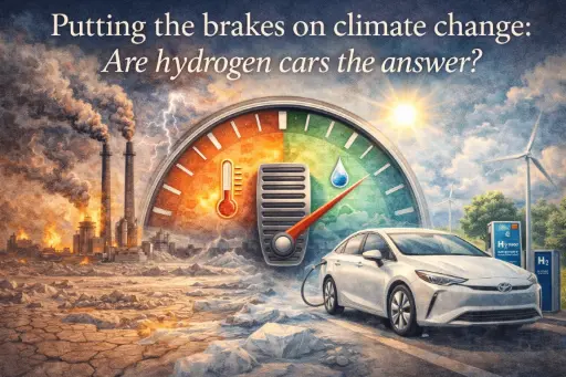 Putting the brakes on climate change: Are hydrogen cars the answer?