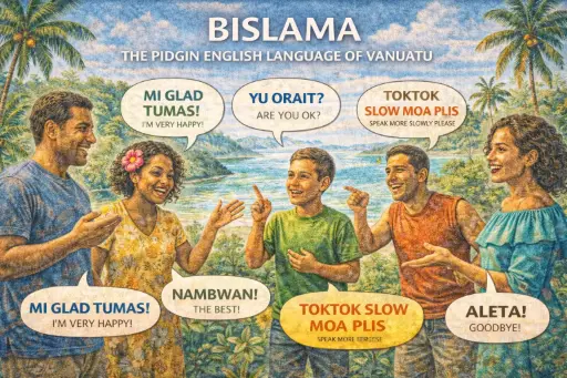 Bislama - The Pidgin English Language of Vanuatu