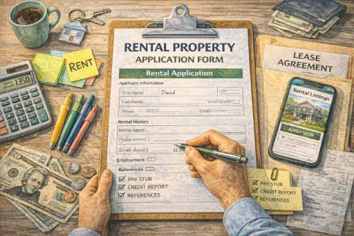 Rental Property Application Form 
