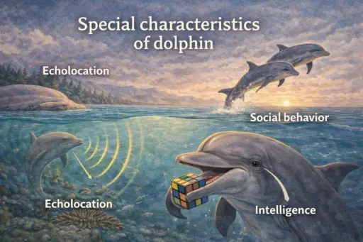 Special characteristics of dolphin