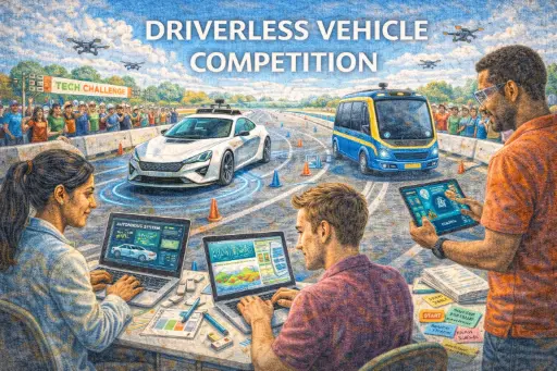 DRIVERLESS VEHICLE COMPETITION
