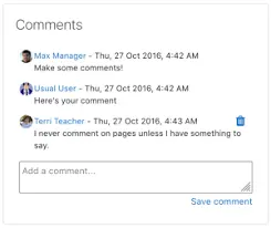Comments
