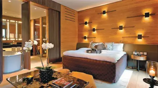 Parts of the hotel 
