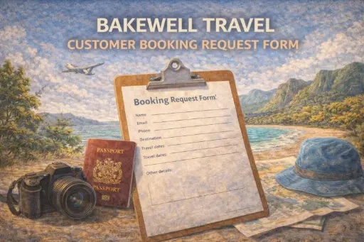 Bakewell Travel: Customer Booking Request Form