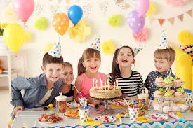 Birthday party arrangements