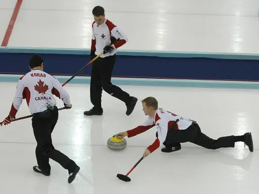 The game of curling