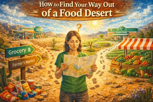 How to find your way out of a food desert
