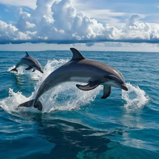 Sponging dolphins