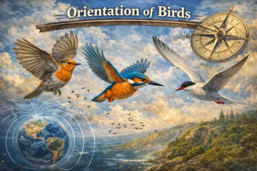 Orientation of birds