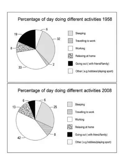[ Đề Thi Thật ] Working Adults’ Daily Activities