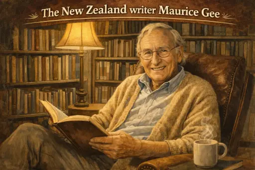 The New Zealand writer Maurice Gee