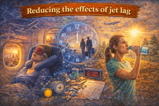 Reducing the effects of jet lag