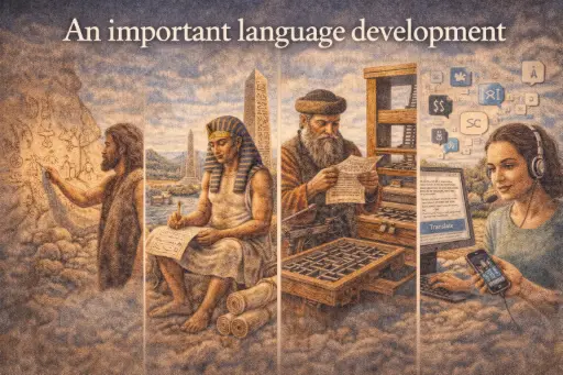 An important language development