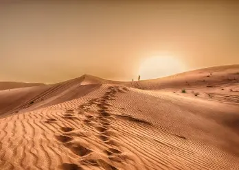 How deserts are formed? 