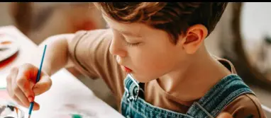 Topic 28: A child who loves drawing or painting